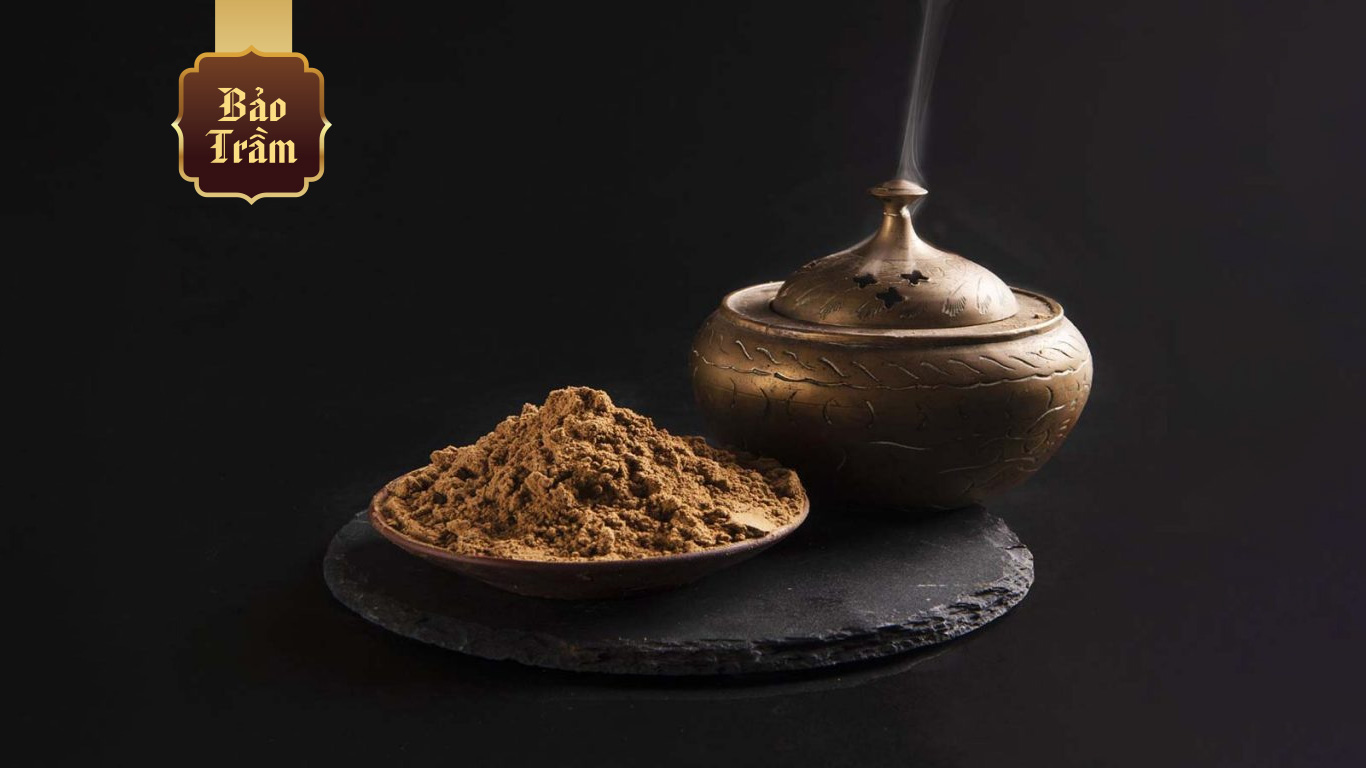 Bột trầm hương dùng trong nghệ thuật hương đạo là loại cao cấp